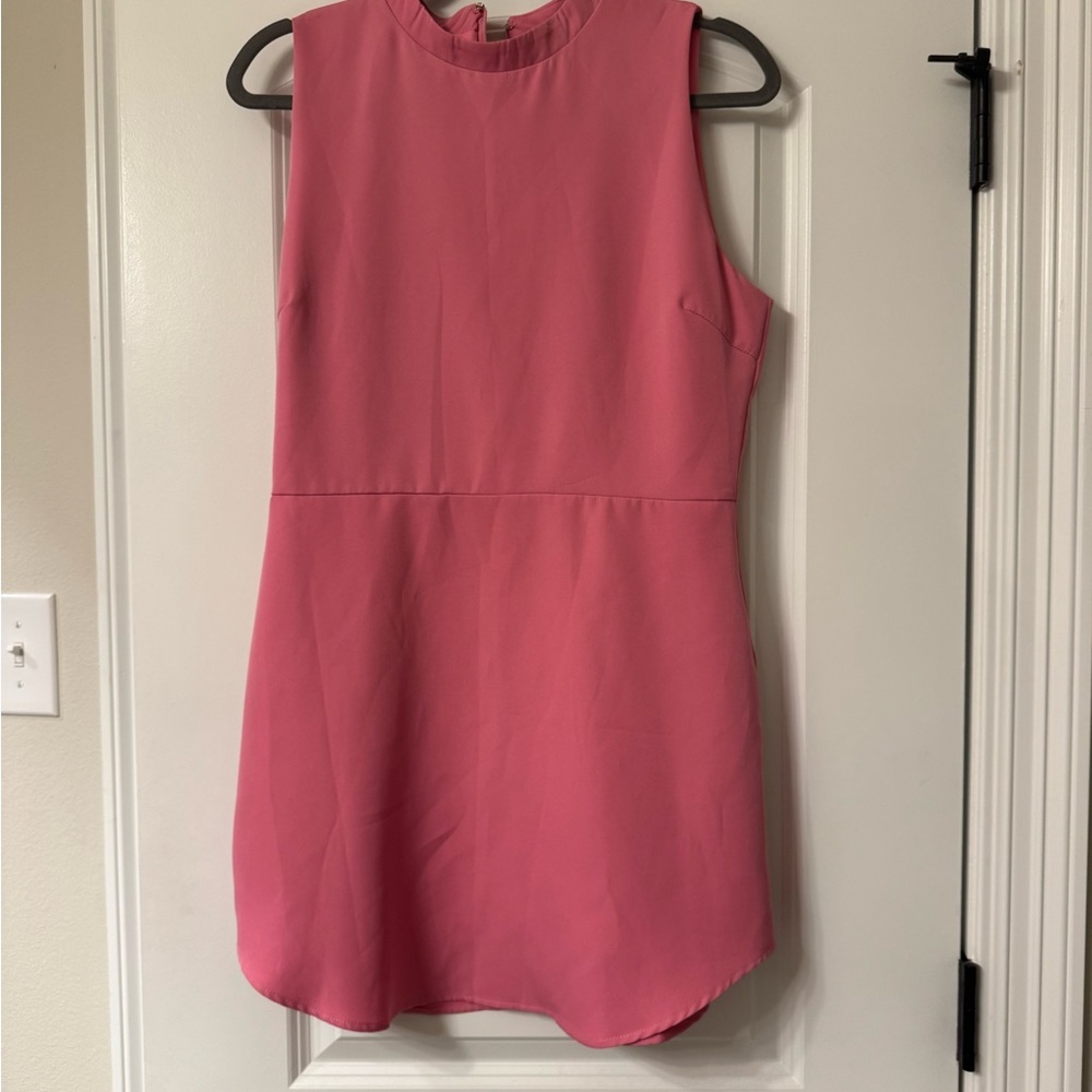 Pink Sleeveless Dress